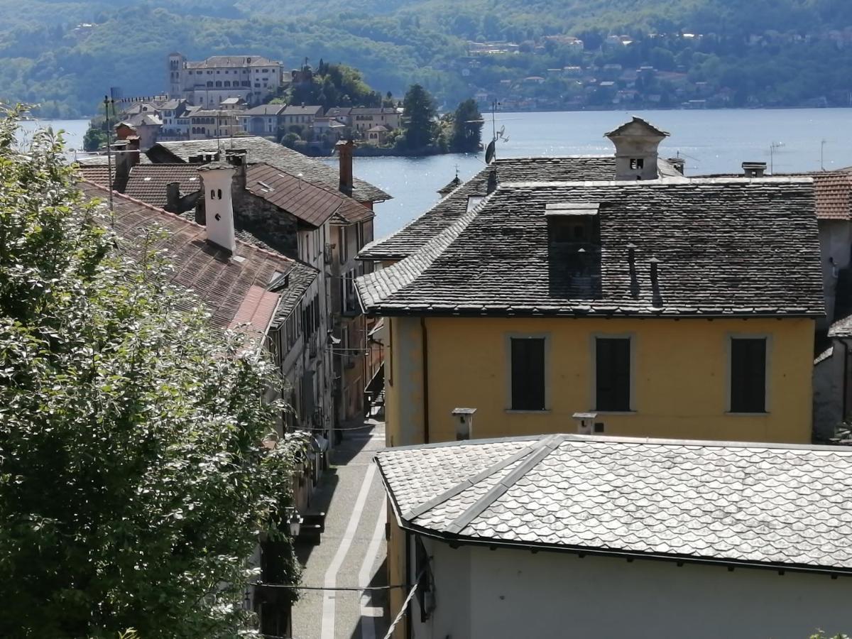 Il Sasso Appartamento Orta San Giulio Dış mekan fotoğraf